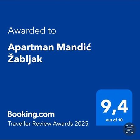 Apartman Mandic Zabljak Buitenkant foto